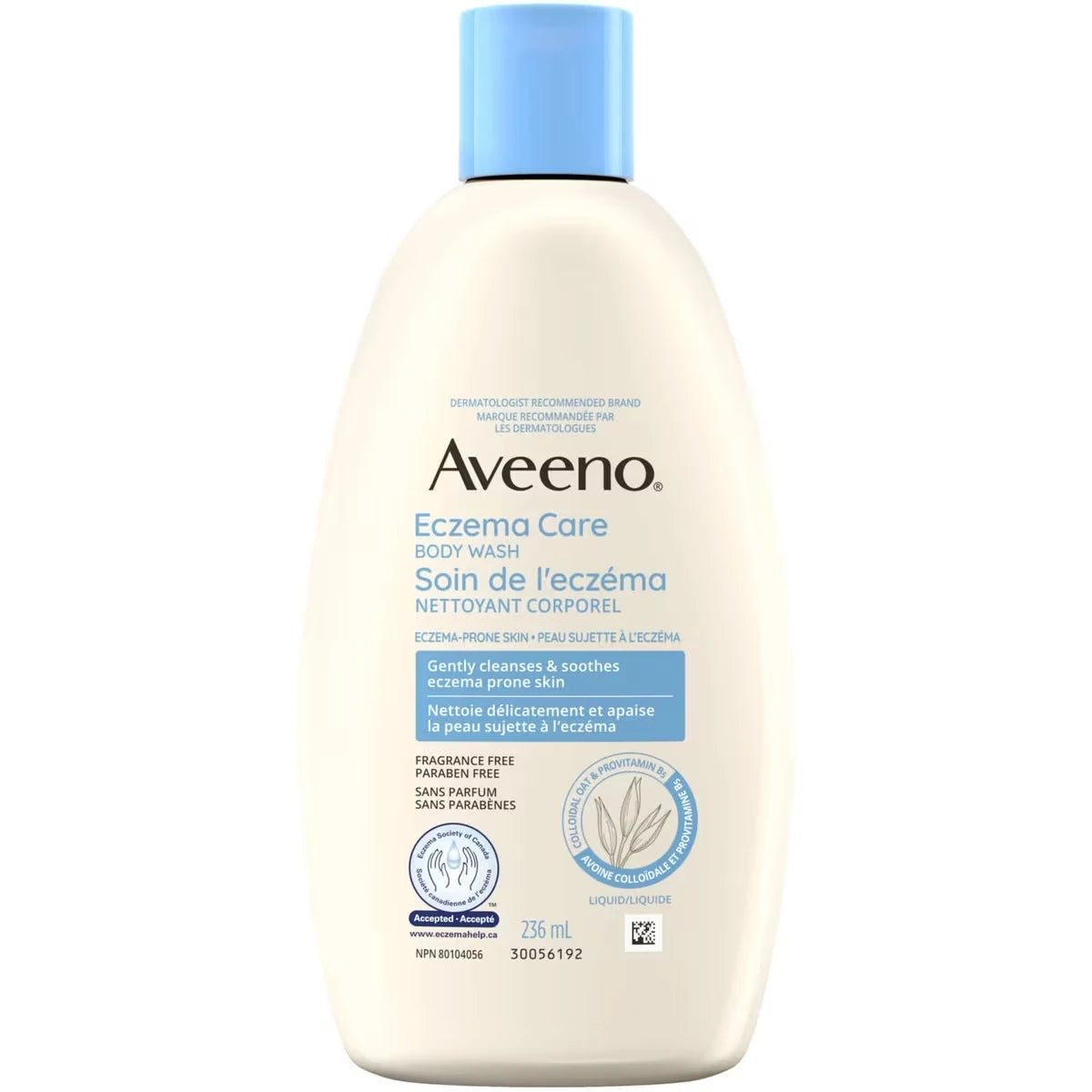 Nettoyant corporel Soin de l’eczéma, non parfumé