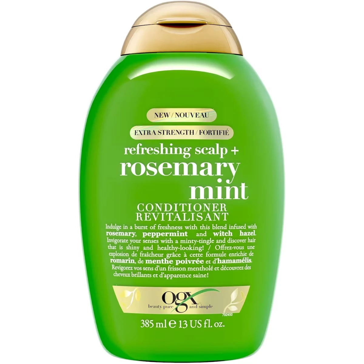 Revitalisant fortifié cuir chevelu revigoré + romarin et menthe