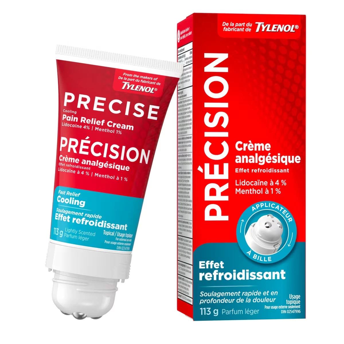 Crème analgésique Effet refroidissant Precise