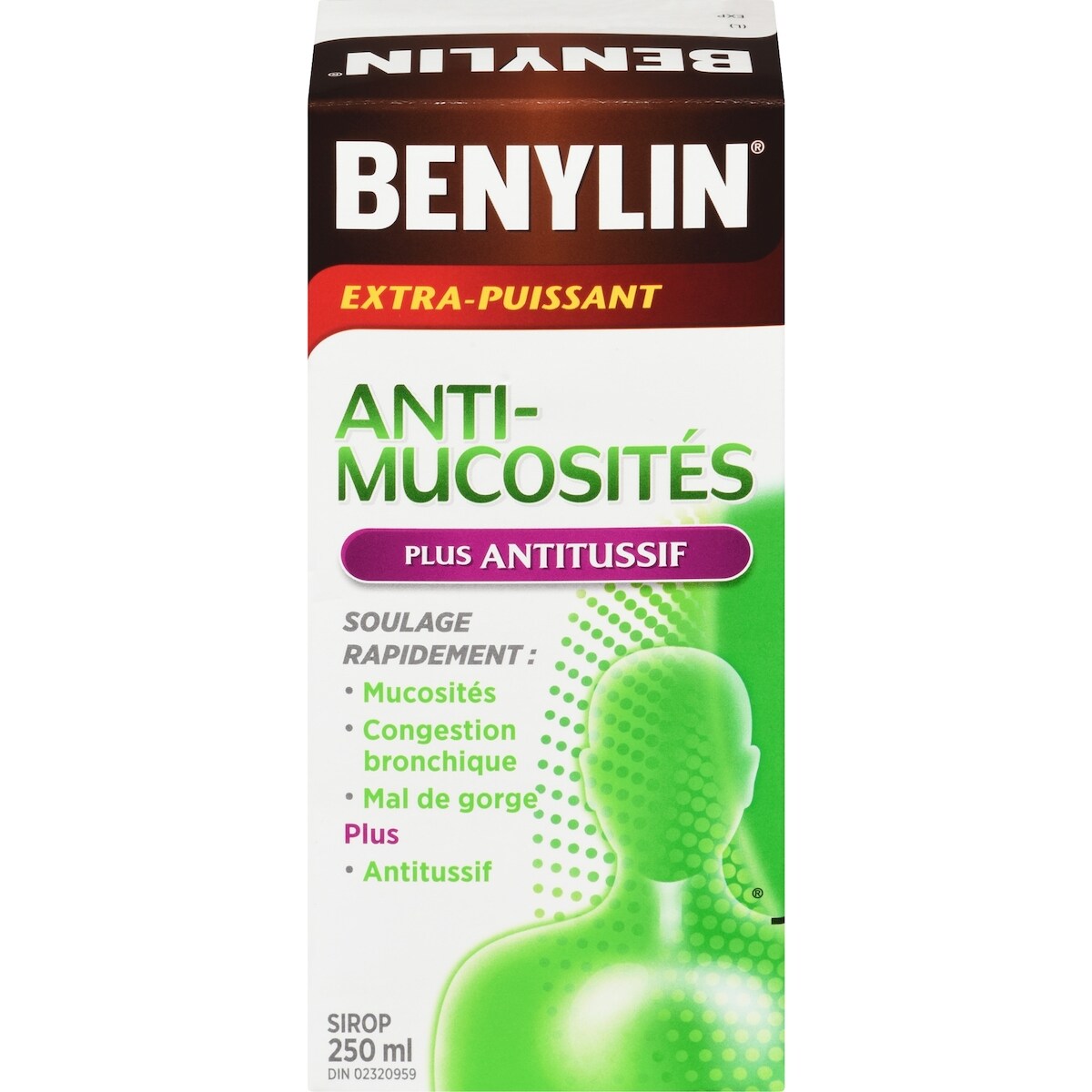 Sirop antitussif et antimucosités pour le rhume, extra-puissant