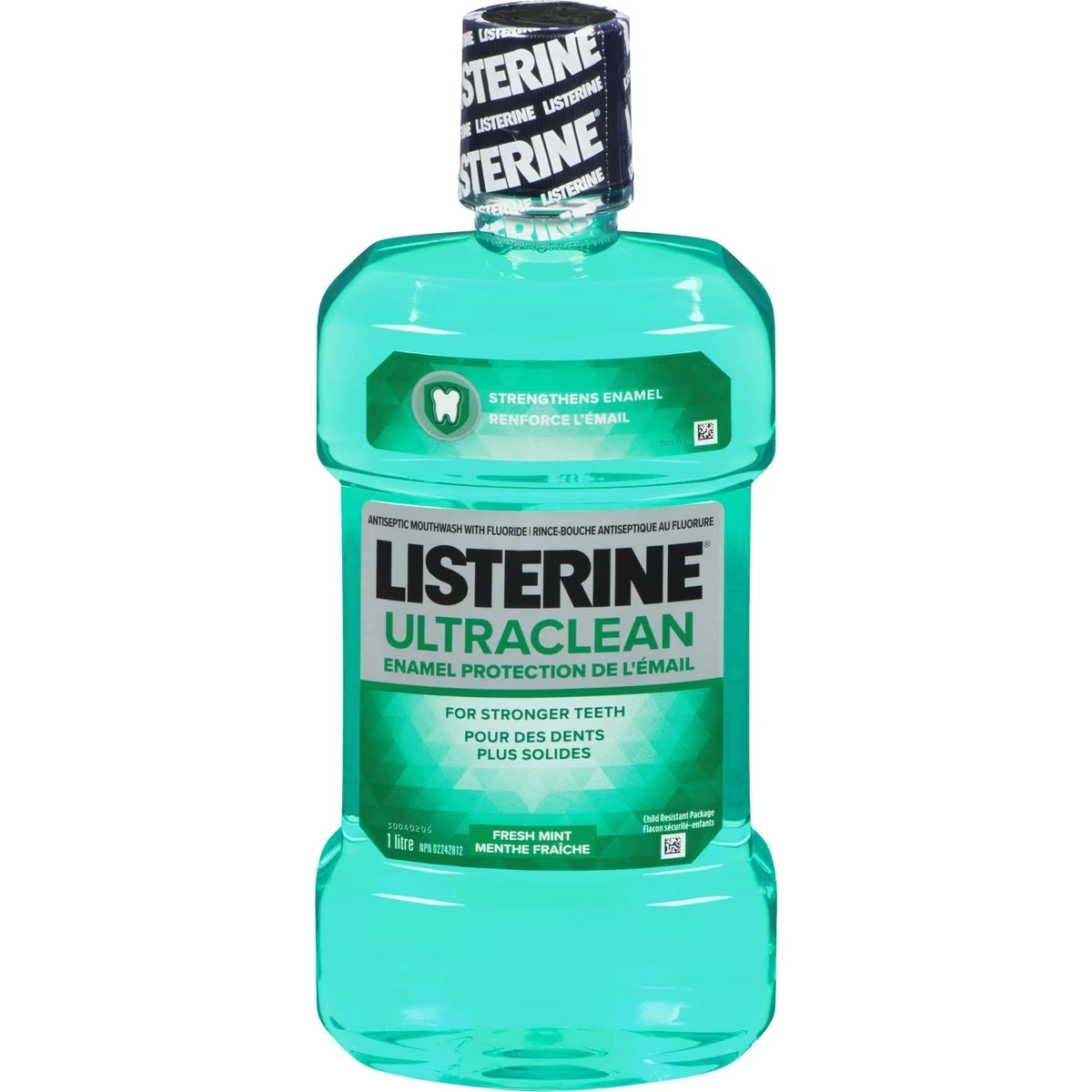 Rince-bouche antiseptique Ultraclean, Protection de l'émail 1L