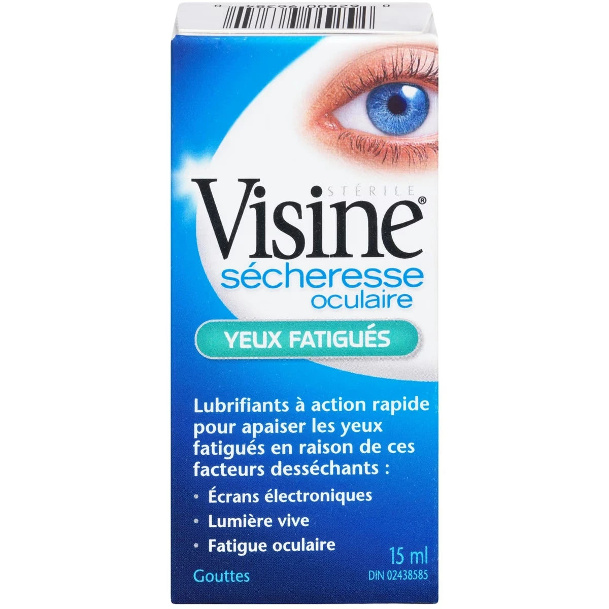 Yeux fatigués, Gouttes oculaires