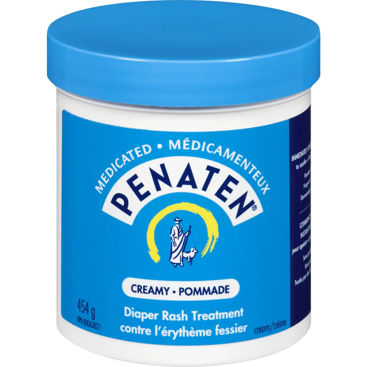 Pommade médicamenteuse contre l'érythème fessier, à base d'oxyde de zinc