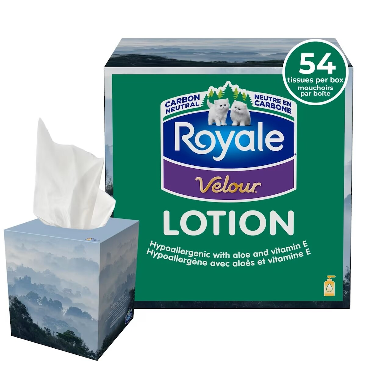 Mouchoirs lotion 3 épaisseurs