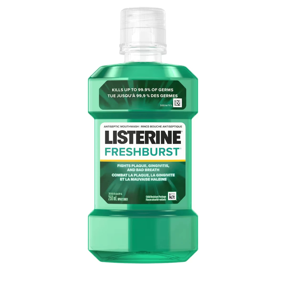 Rince-bouche antiseptique Fresh Burst 250 ML