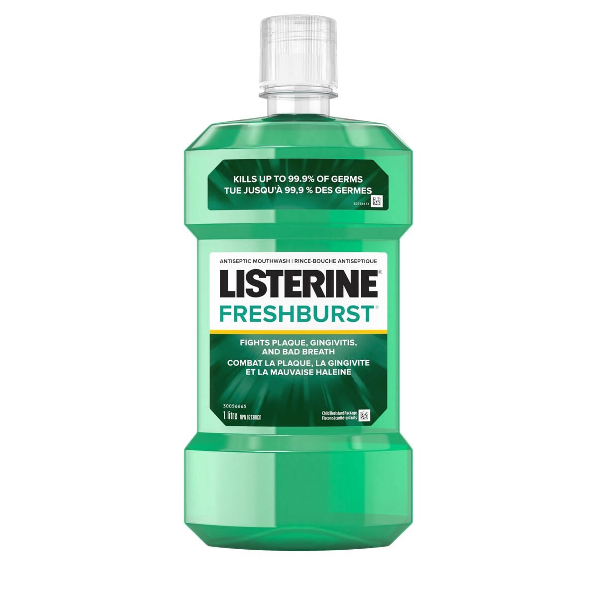 Rince-bouche antiseptique Fresh Burst 1L