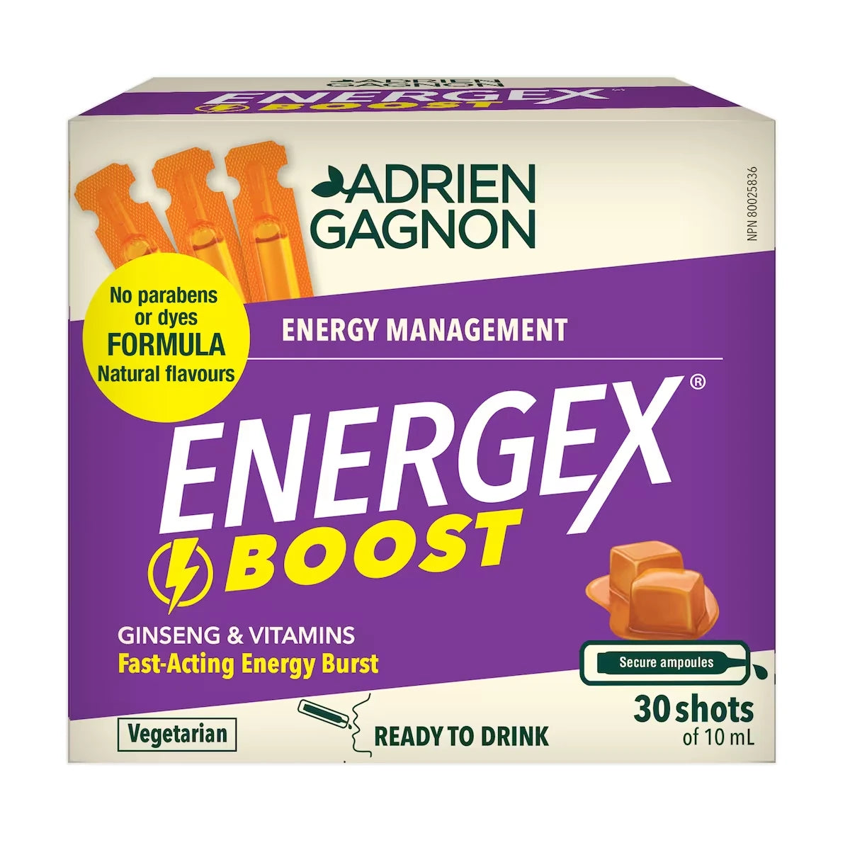 Boost Ampoules Caramel (30 ampoules)