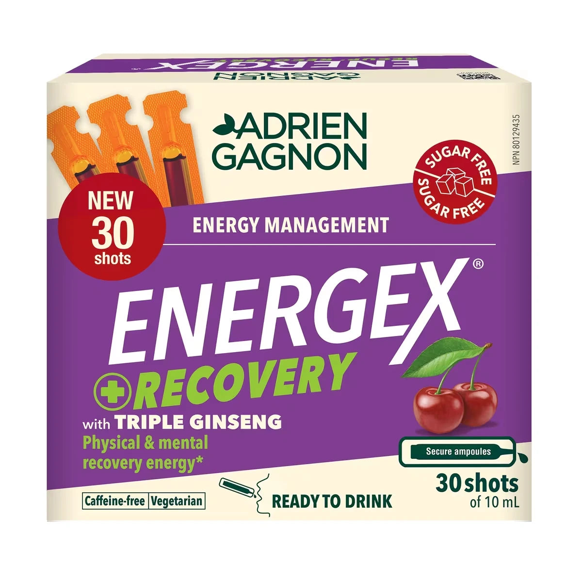 Energex Recup Cerise (30 ampoules)