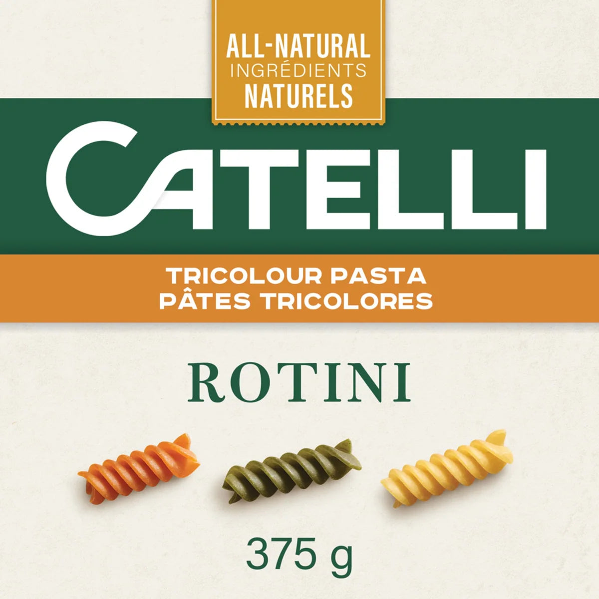 Rotini tricolores