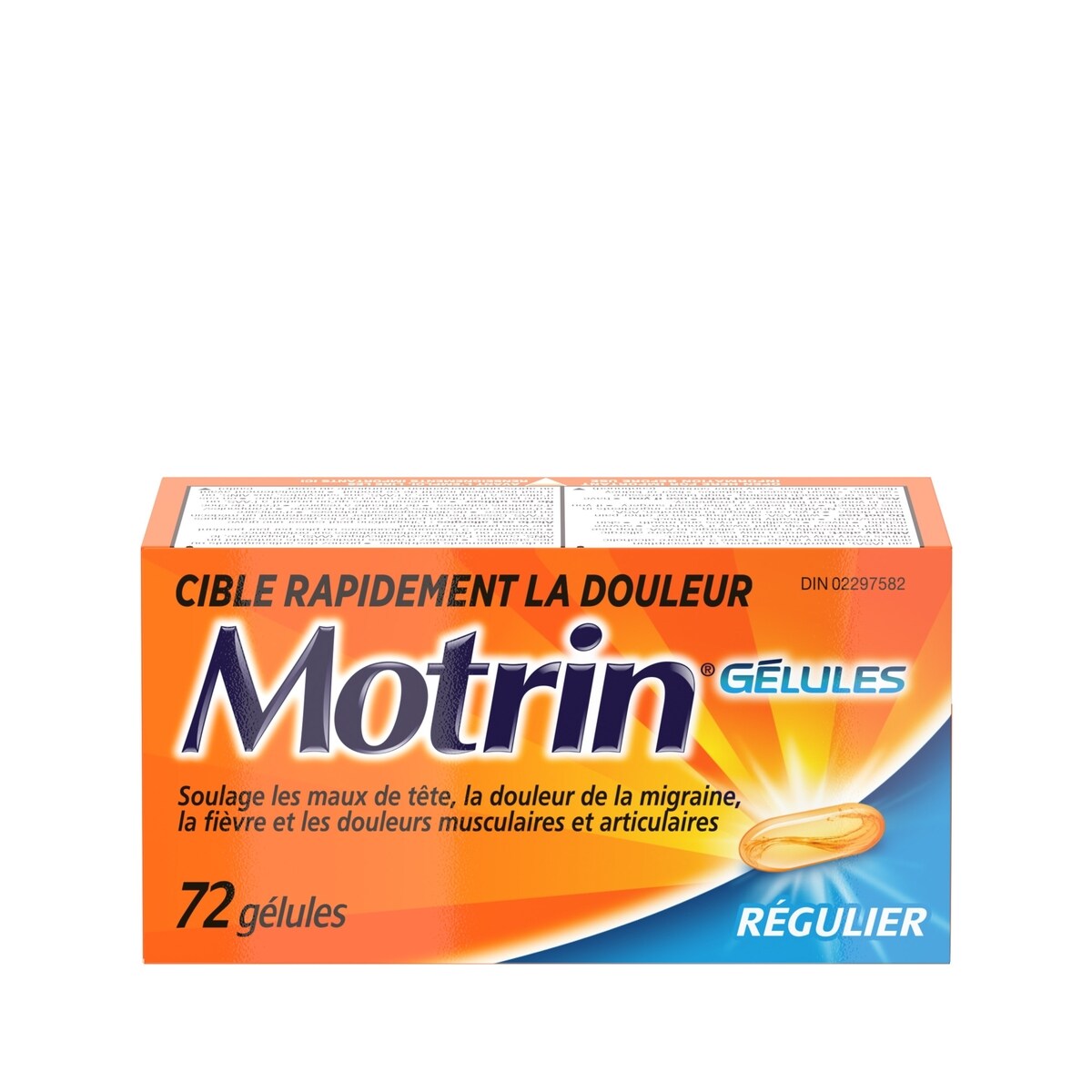 Ibuprofène, analgésique, régulier, 200 mg