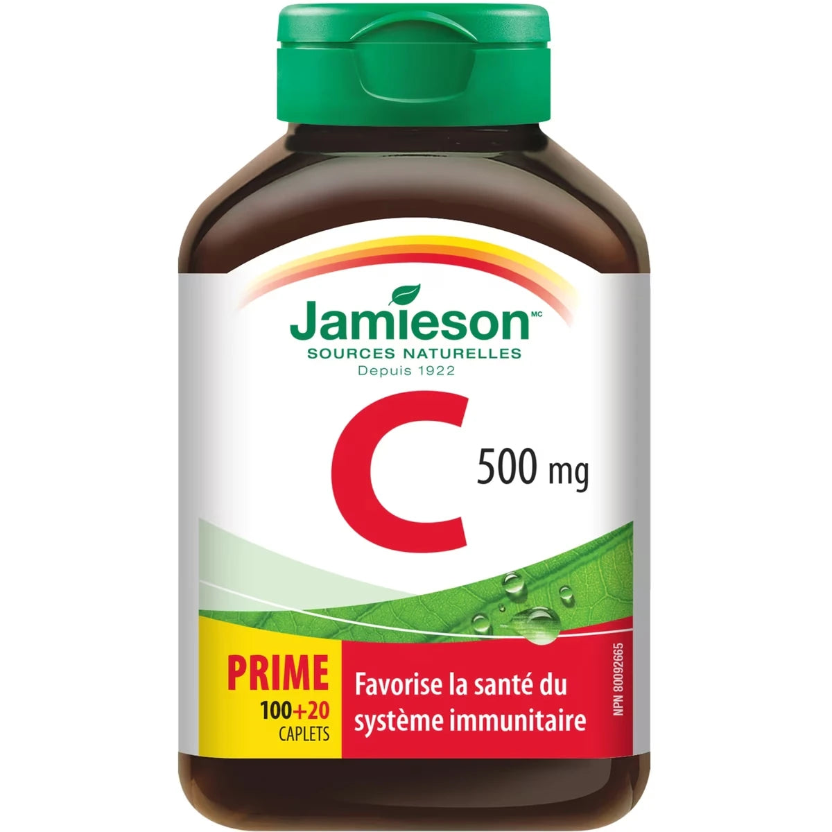 Caplets de vitamine C 500 mg