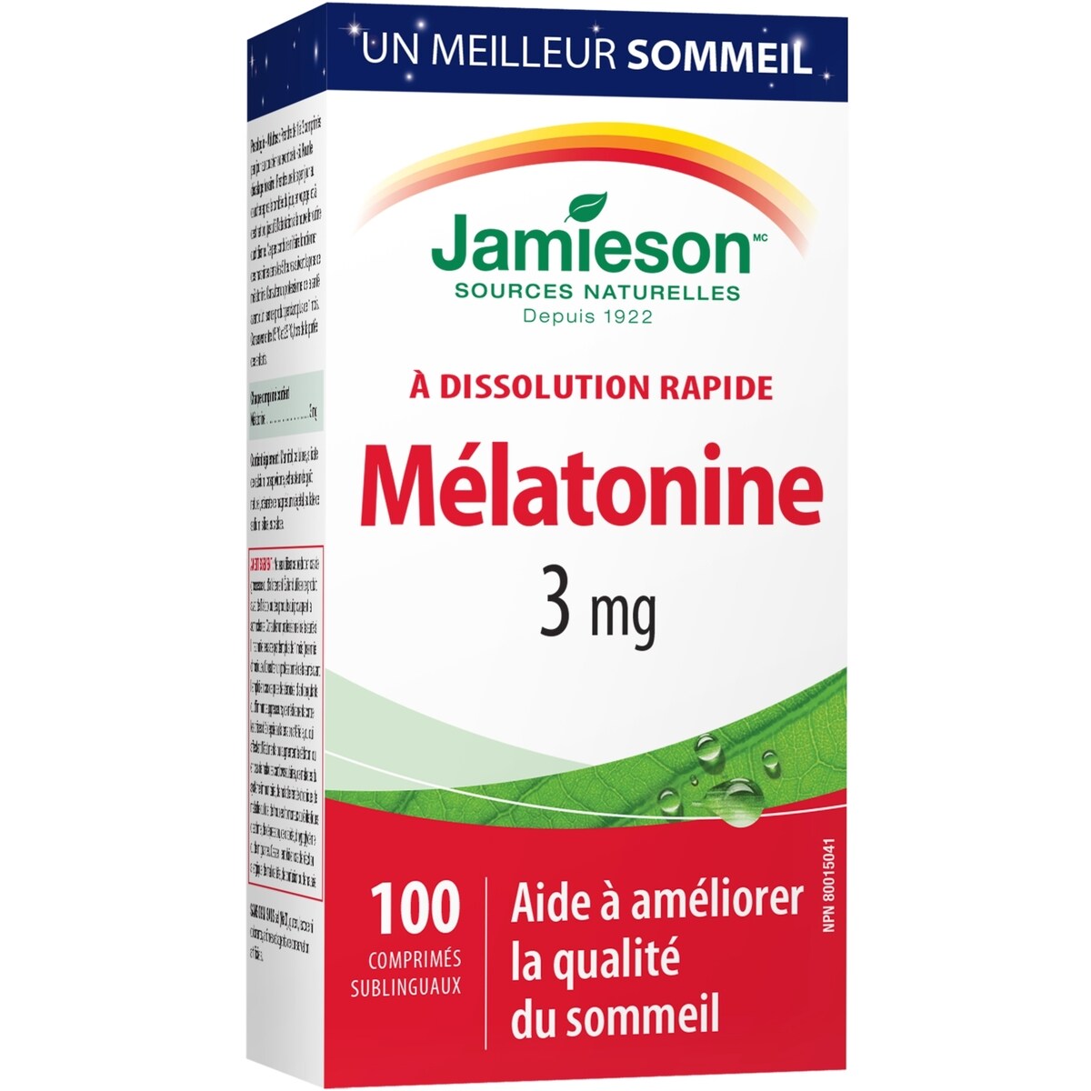 Mélatonine 3 mg Comprimés à dissolution rapide