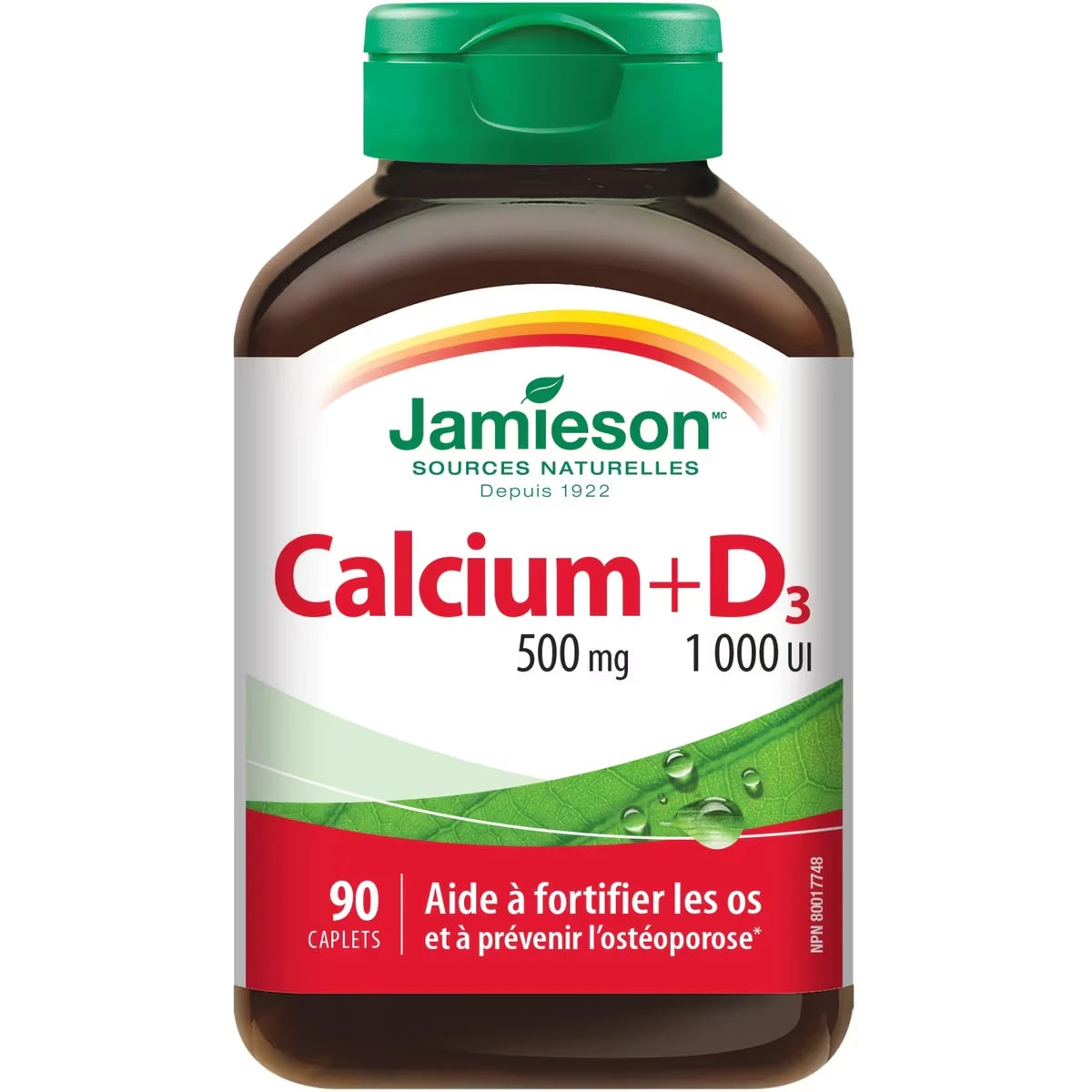 Calcium 500 mg + Vitamine D3 1 000 UI