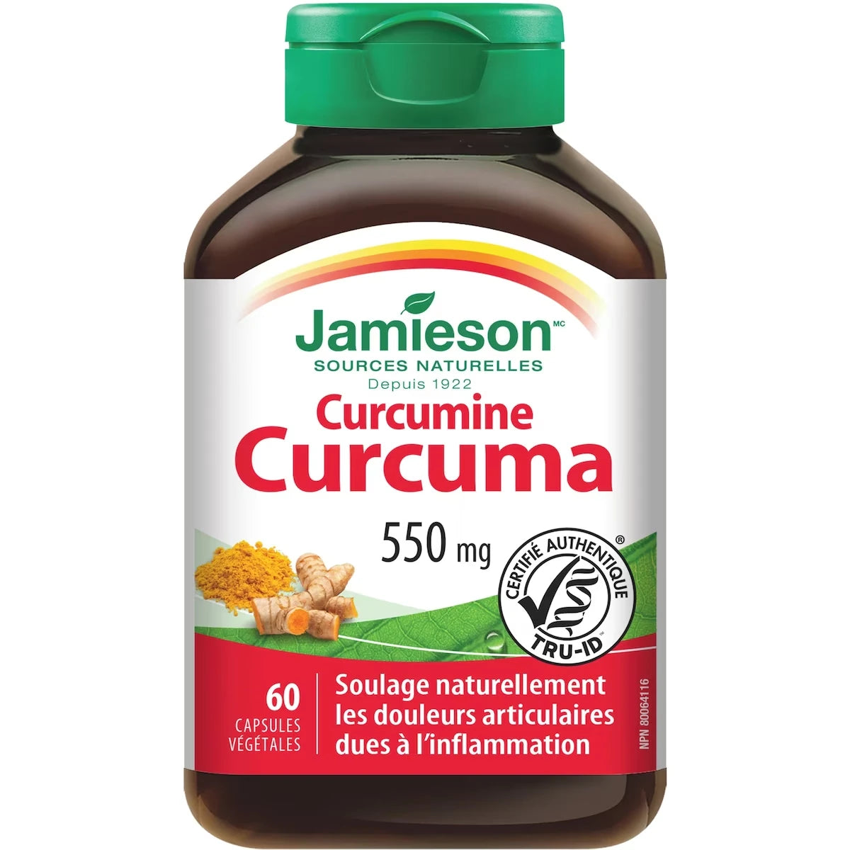 Capsules de curcuma curcumine très puissant