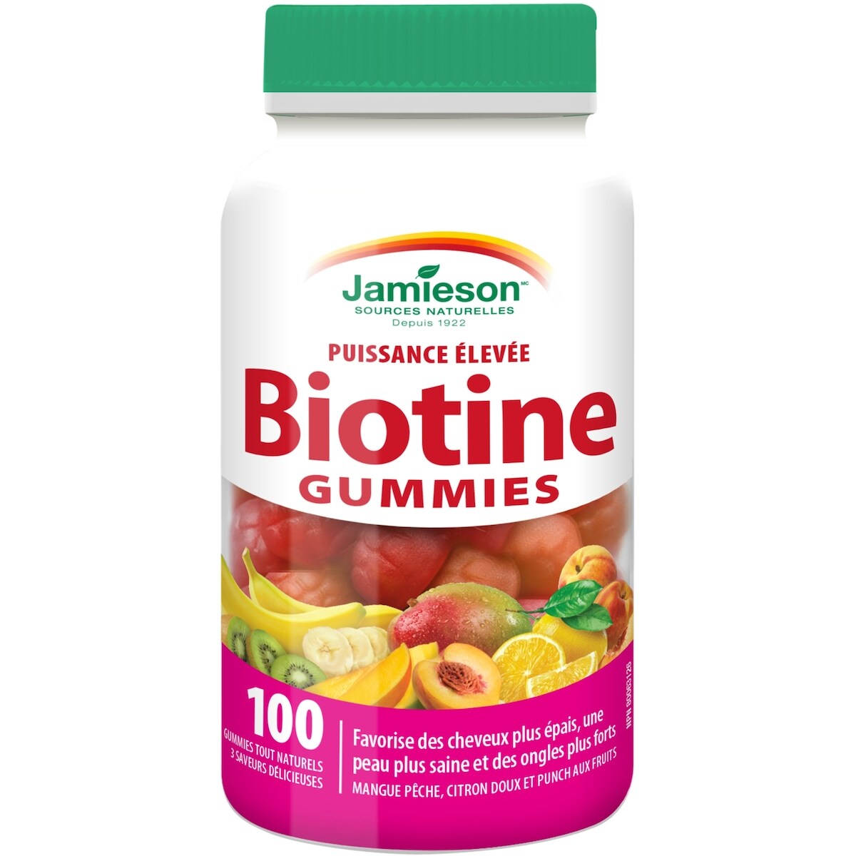 Gummies de Biotine Puissance Élevée