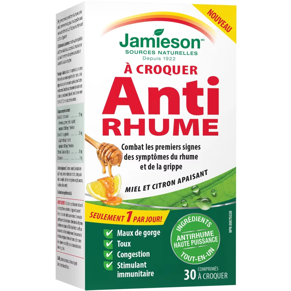Antirhume, 30 comprimés à croquer