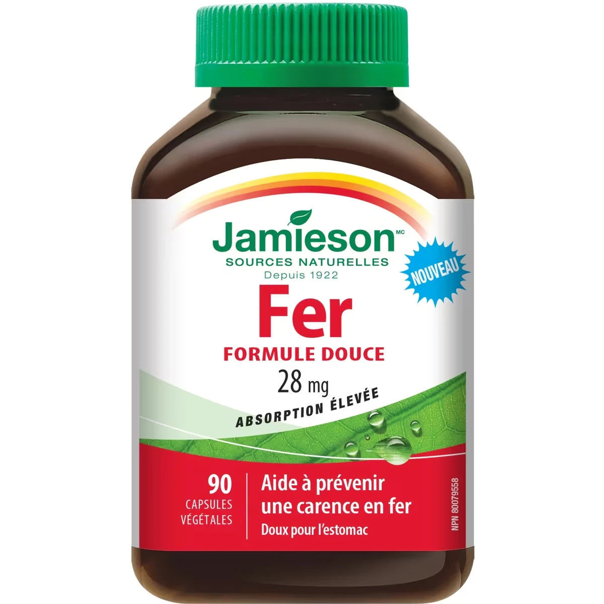 Fer - Formule douce 28 mg