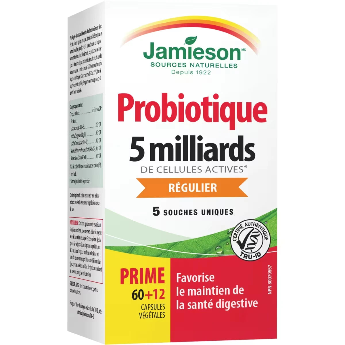 Probiotique 5 milliards
