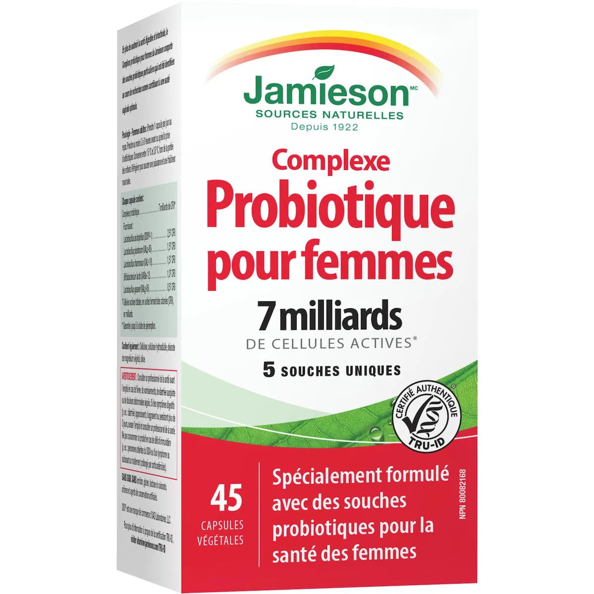 Complexe probiotique pour femmes