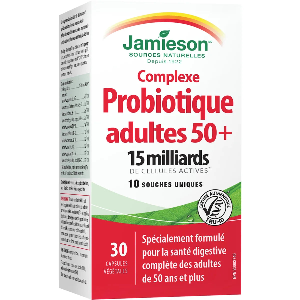 Complexe probiotique Adultes 50+