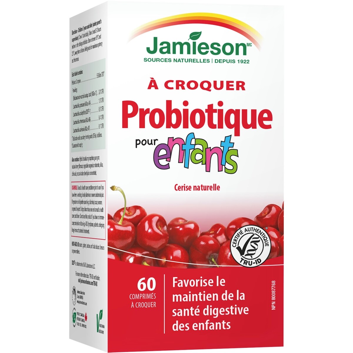 Probiotique à Croquer pour Enfants