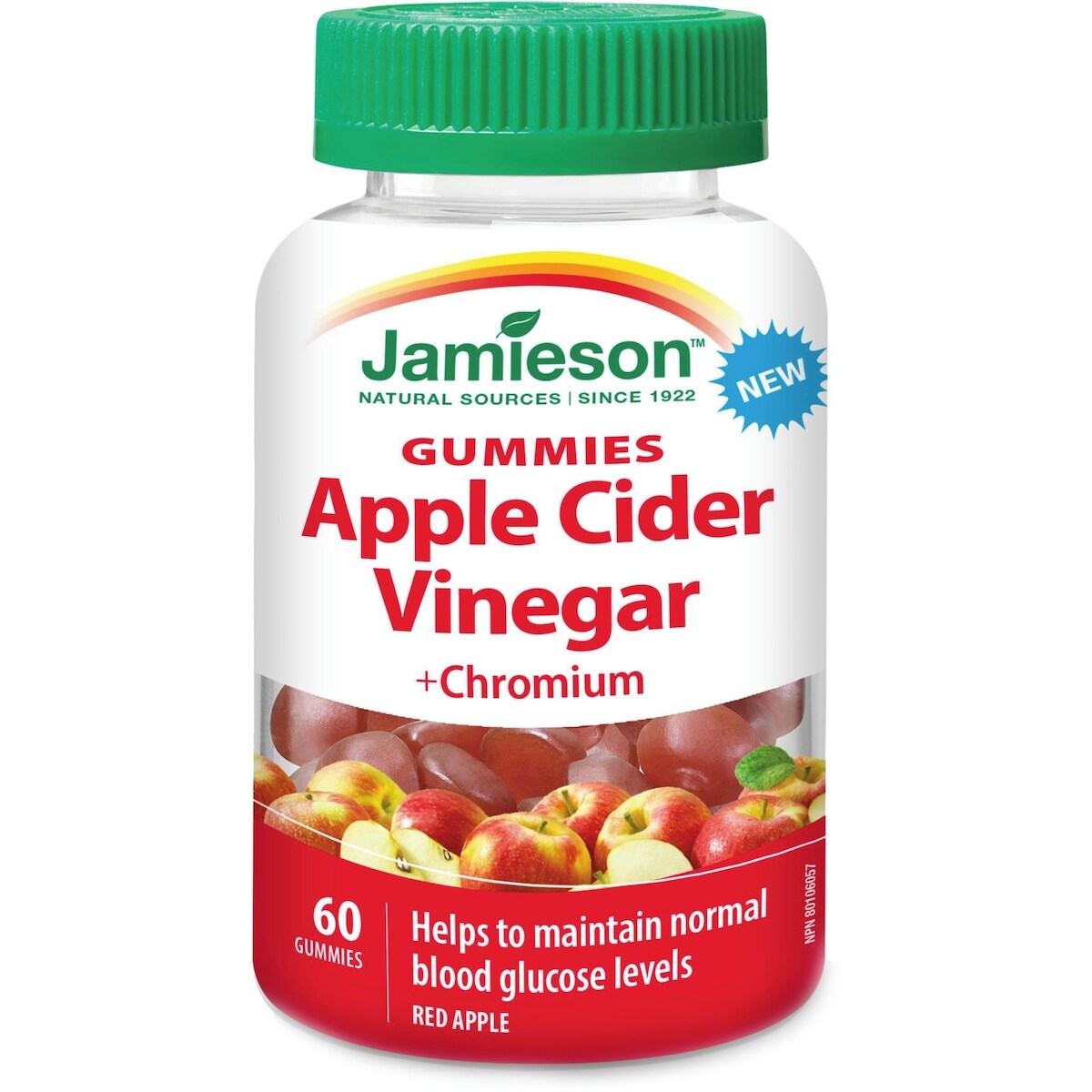 Gummies de Vinaigre de Cidre de Pomme + Chrome