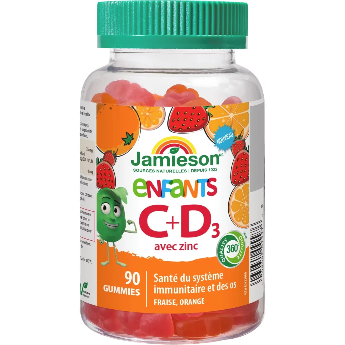 Kids C + D + Zinc Gummies