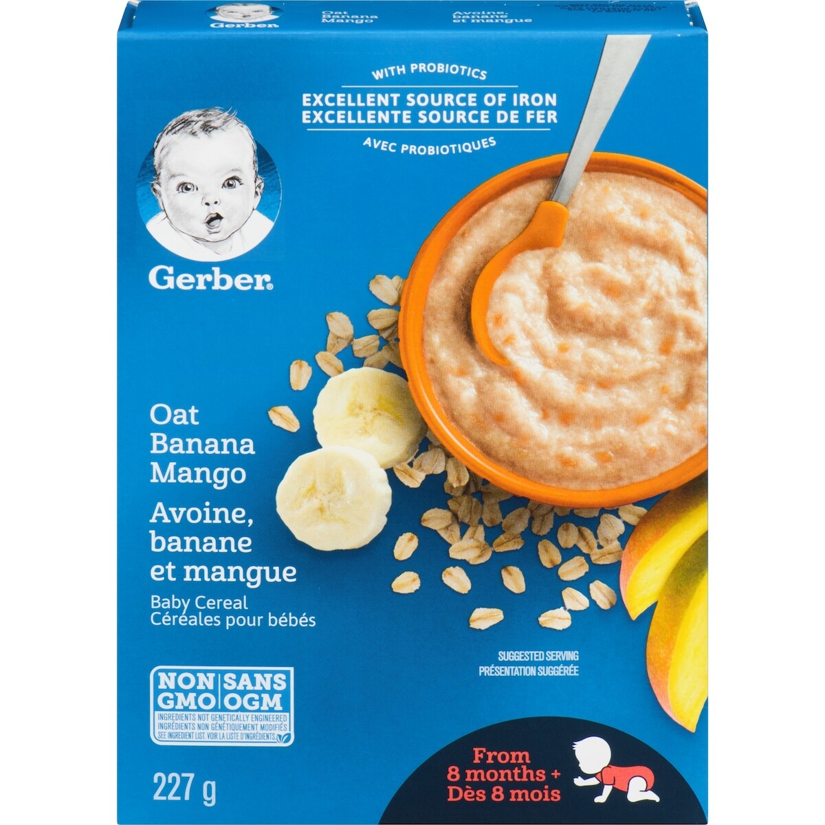 C�R�Ales Pour B�B�S ÉTape 3 Avoine Avec Banane Et Mangue