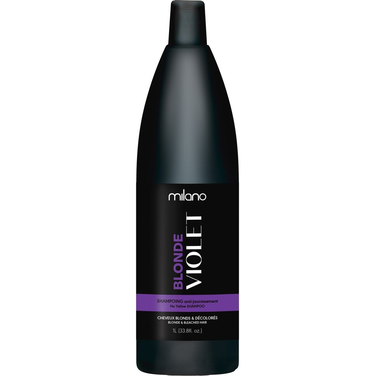 Shampoing Violet Blonde anti-jaunissement pour cheveux blonds et décolorés