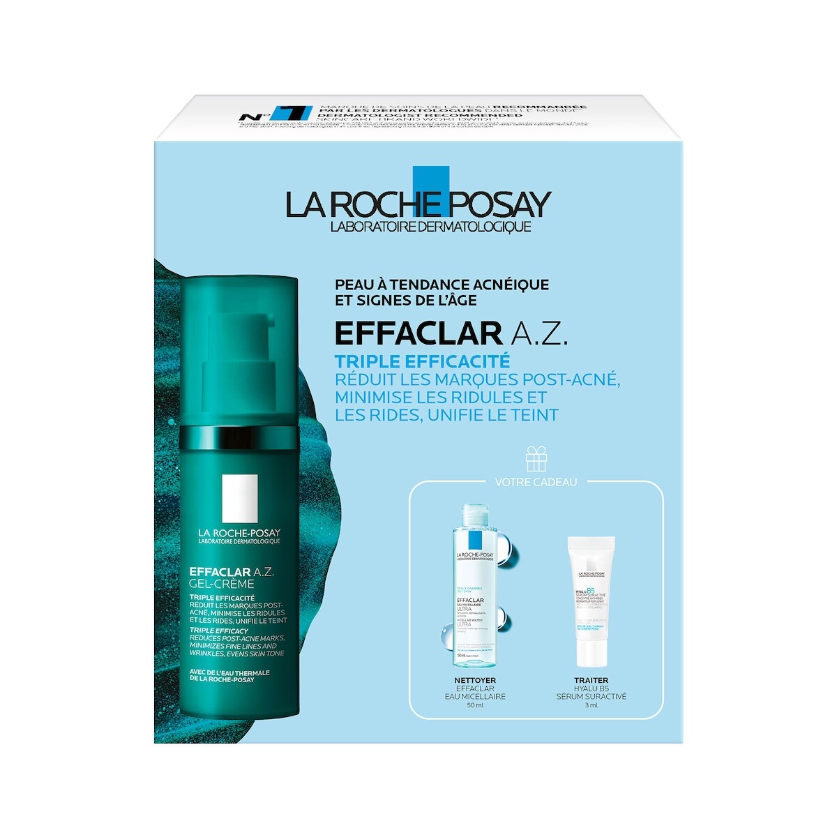 Coffret Effaclar Gel Az