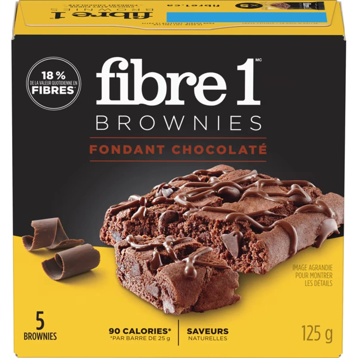 Brownies fondant chocolaté