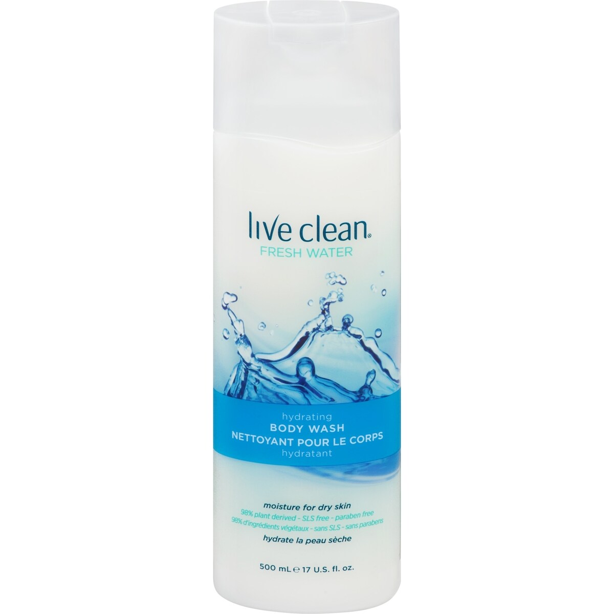 Live Clean Fresh Water Hydratant Nettoyant Pour Les Corps