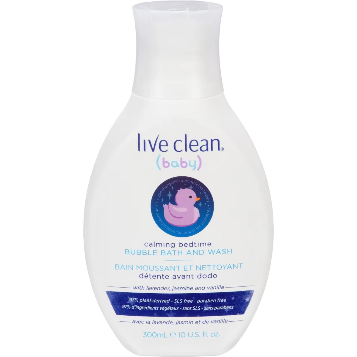 Baby Bain Moussant et Nettoyant Détente avant Dodo
