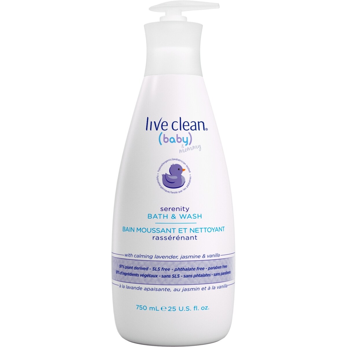 Bain moussant et nettoyant rassénérant Baby & Mommy