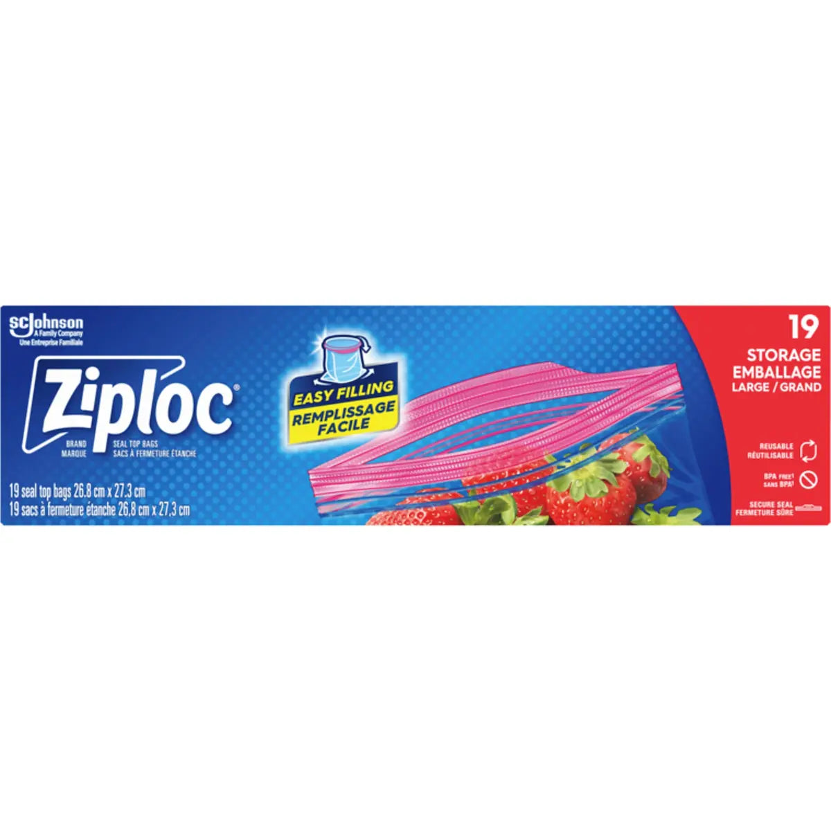 Sacs De Marque� Grip`N Seal Suso Emballage Grand