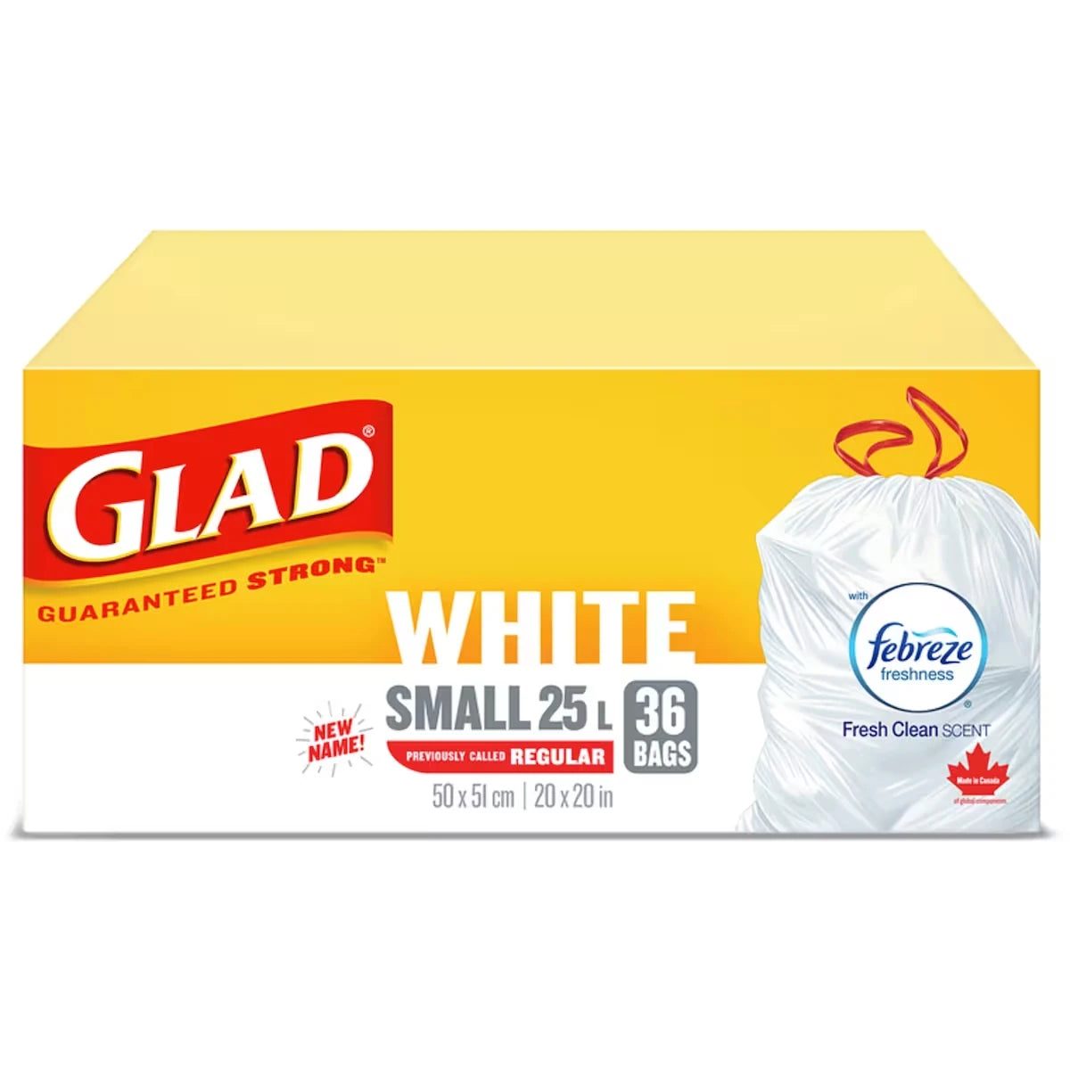 Sacs blancs petits 25 l