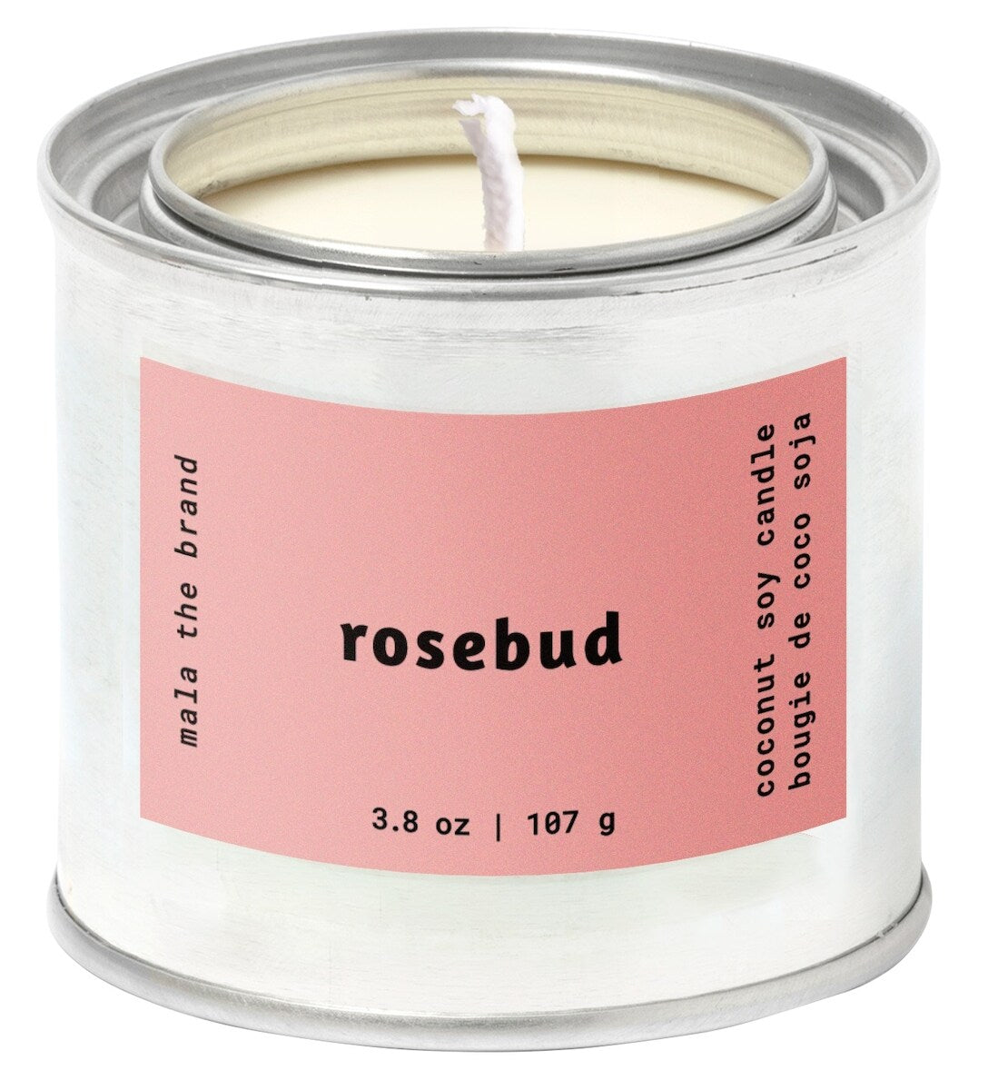 Bougie au bouton de rose – Mini 3,8 oz