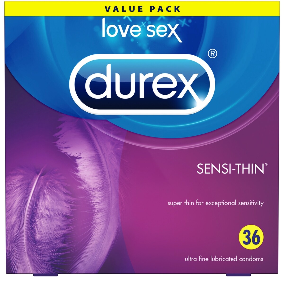 Condoms Sensi-Thin Lubrifiés
