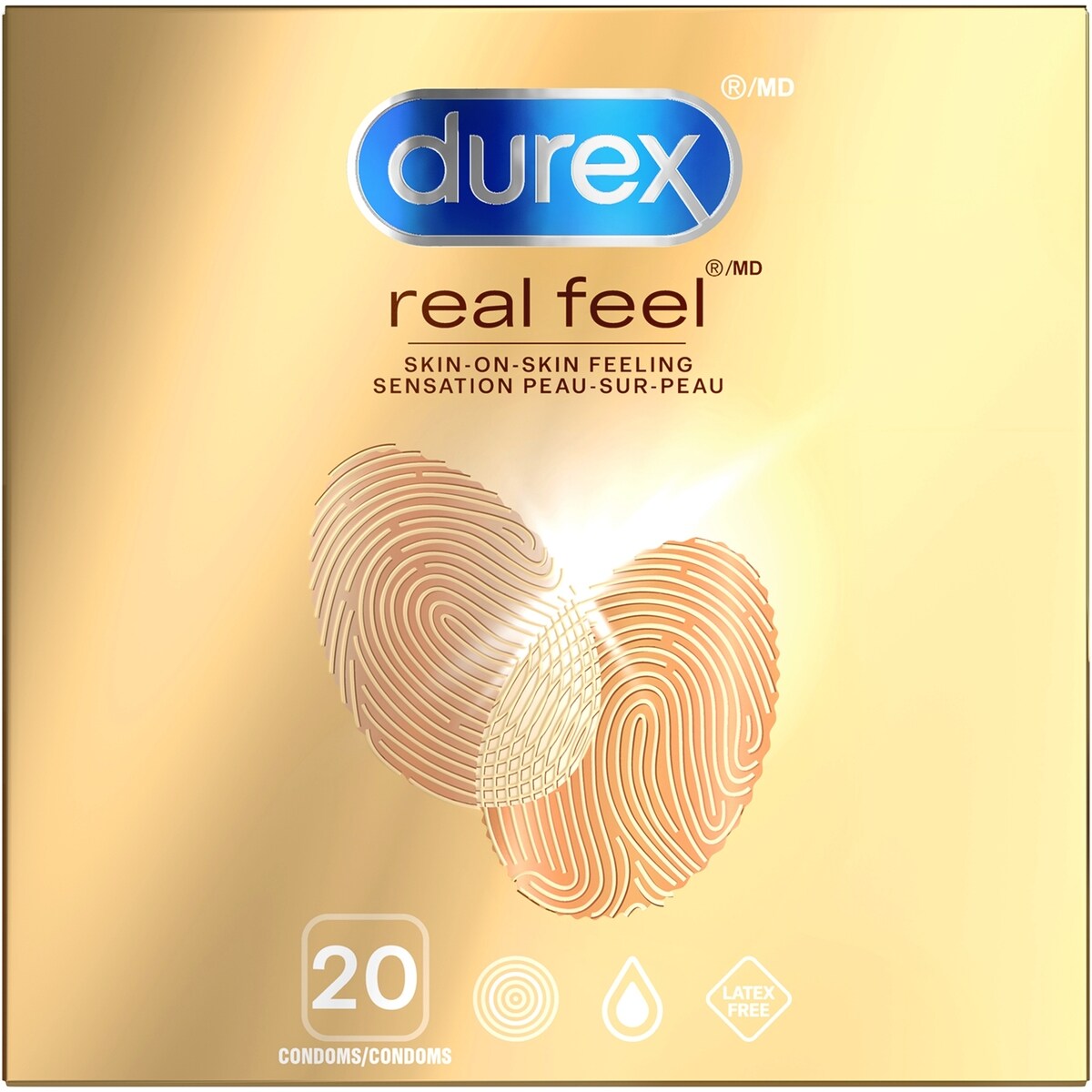 Condoms sans latex RealFeel de