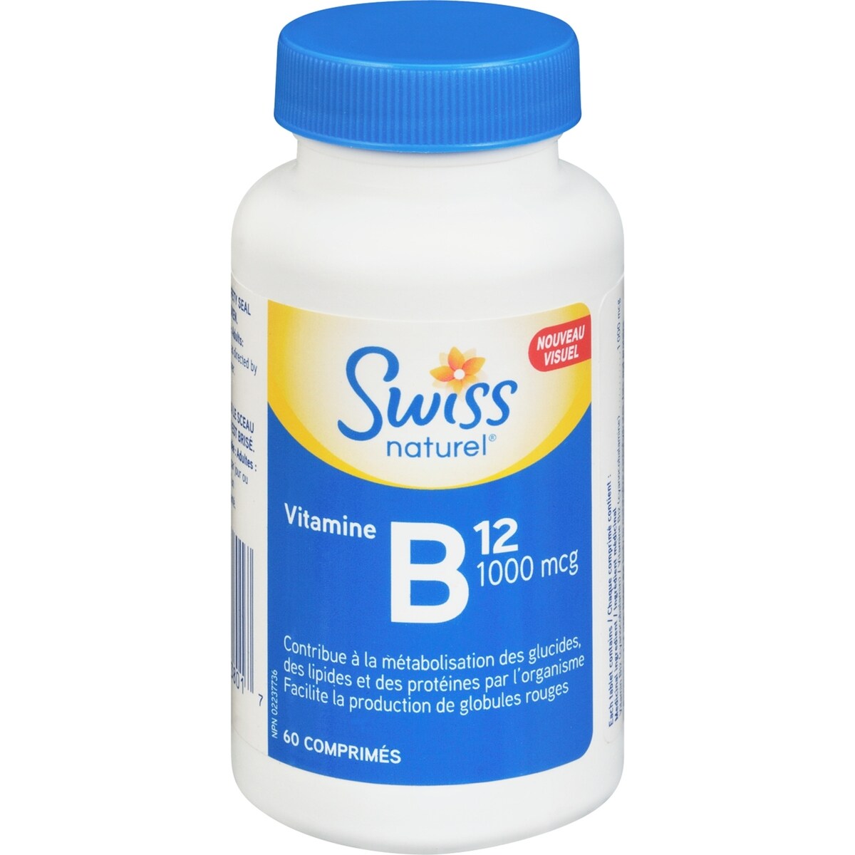 Vitamine B12 1000 mcg   (60 comprimés)