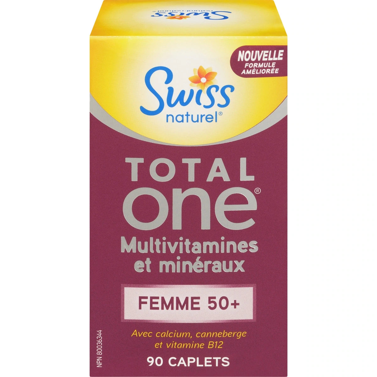 Total One Femmes 50+ Multi vitamines et minéraux