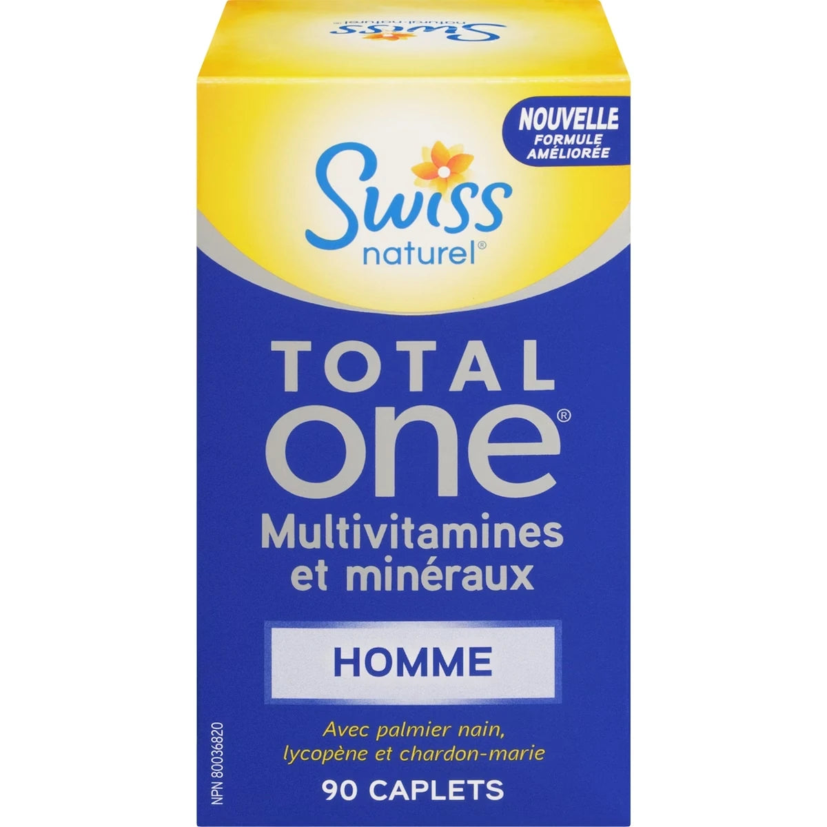 Multi-vitamines et minéraux Total One homme