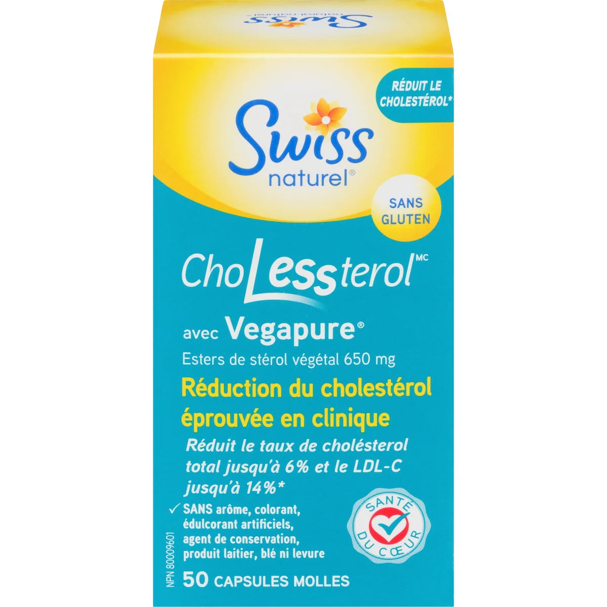 Cholestérol avec Vegapure