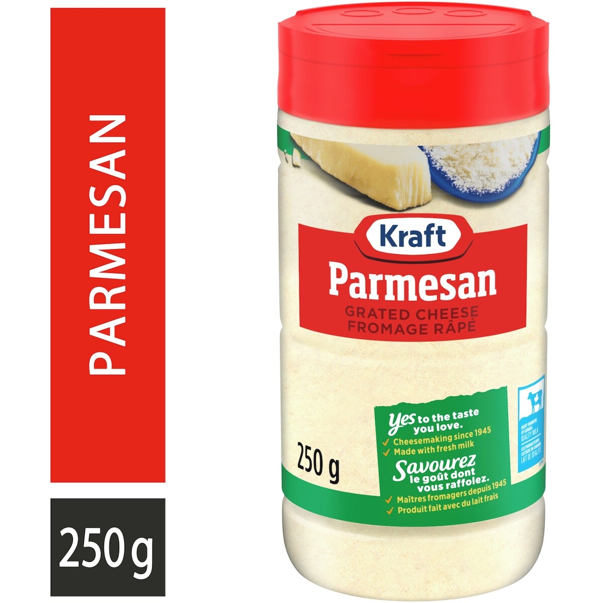 Fromage râpé parmesan 31% m.g.