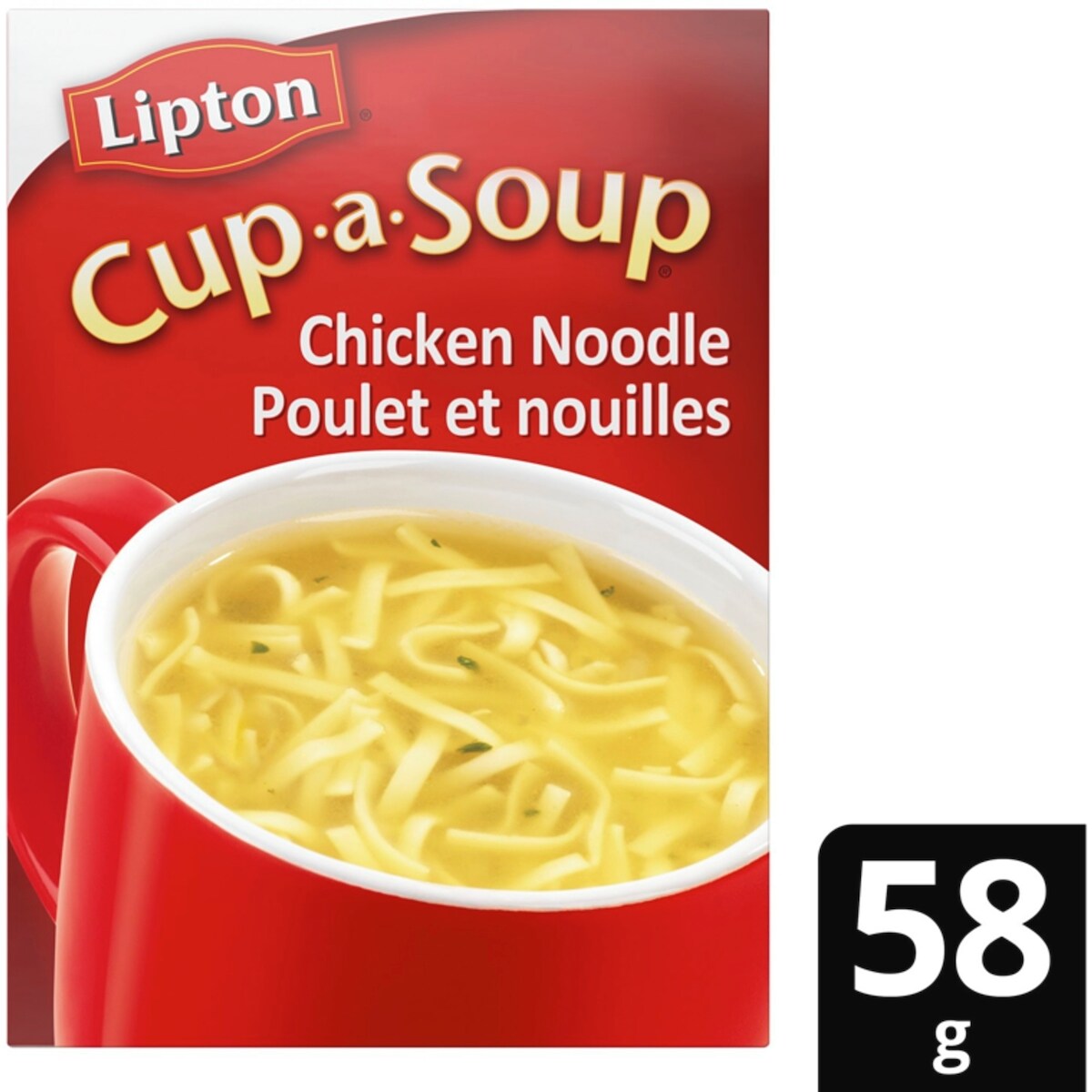 Cup-a-Soup Mélange à Soupe Instantanée aux nouilles Poulet et Nouilles