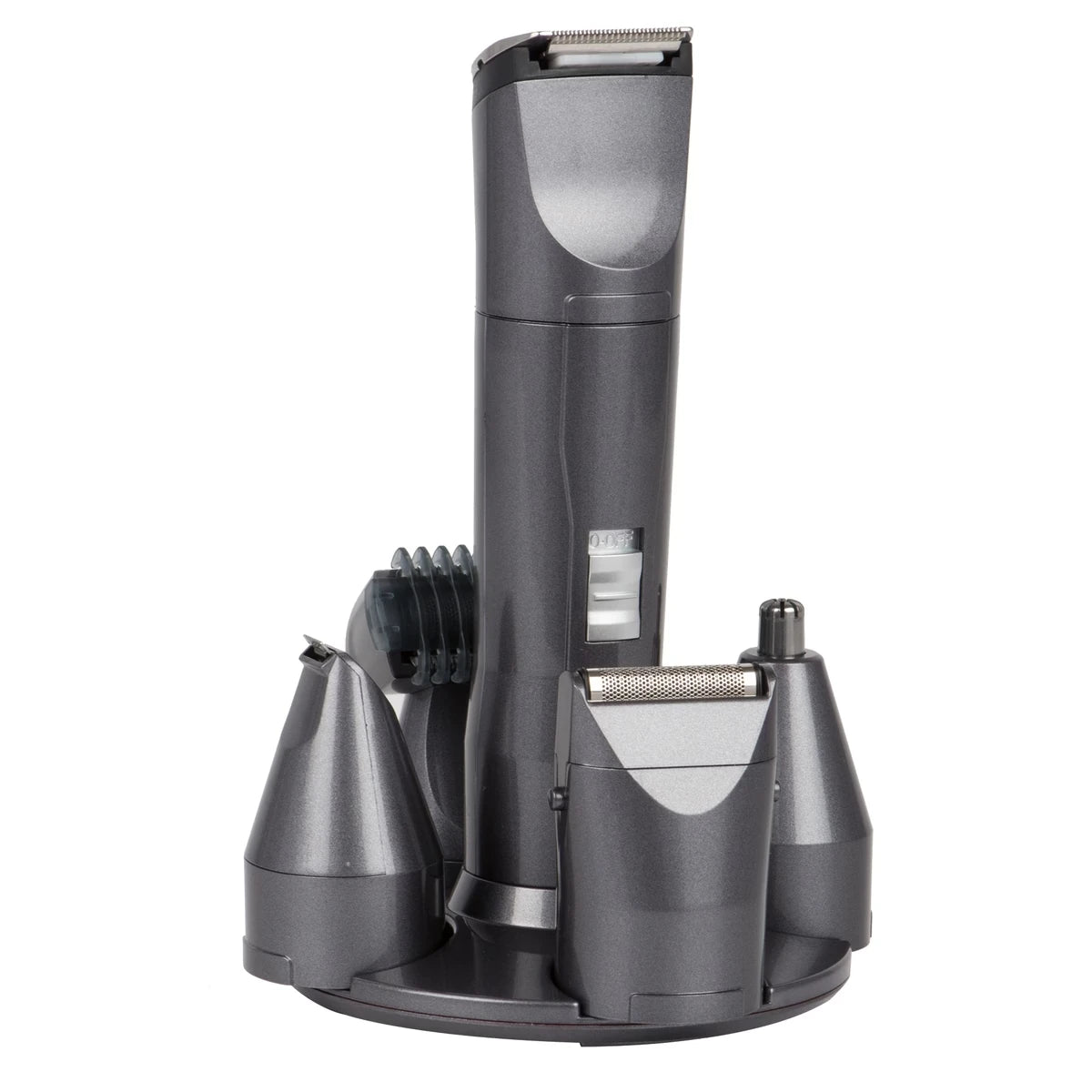 Trousse de finition pour homme avec tondeuse multitêtes rechargeable