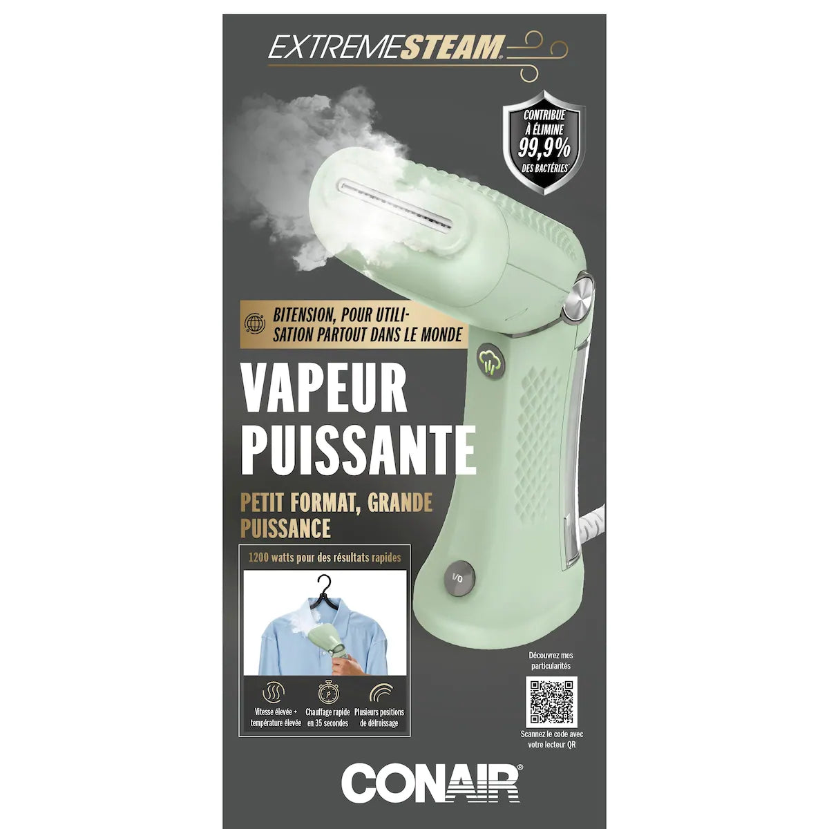 Extreme Steam Petite Taille, Grande Puissance