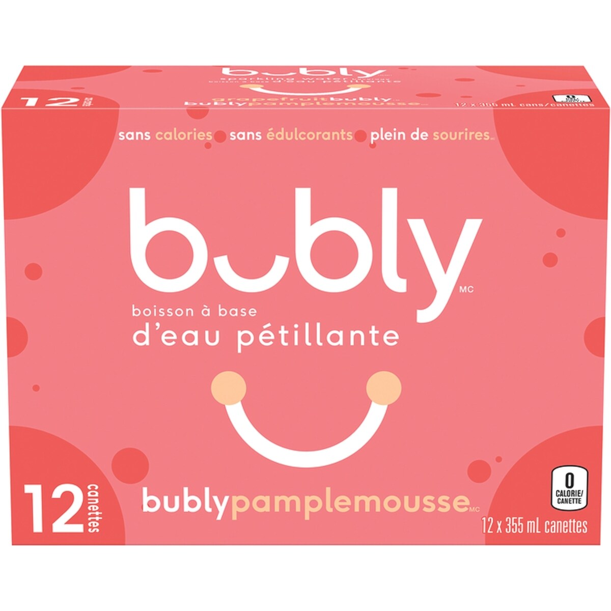 eau pétillante pamplemousse