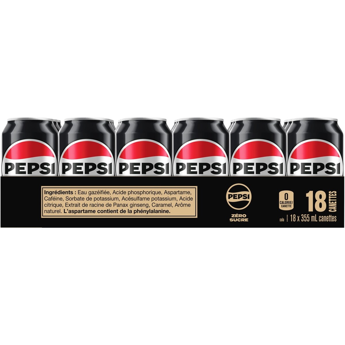 Zero Sucre 18x355ml