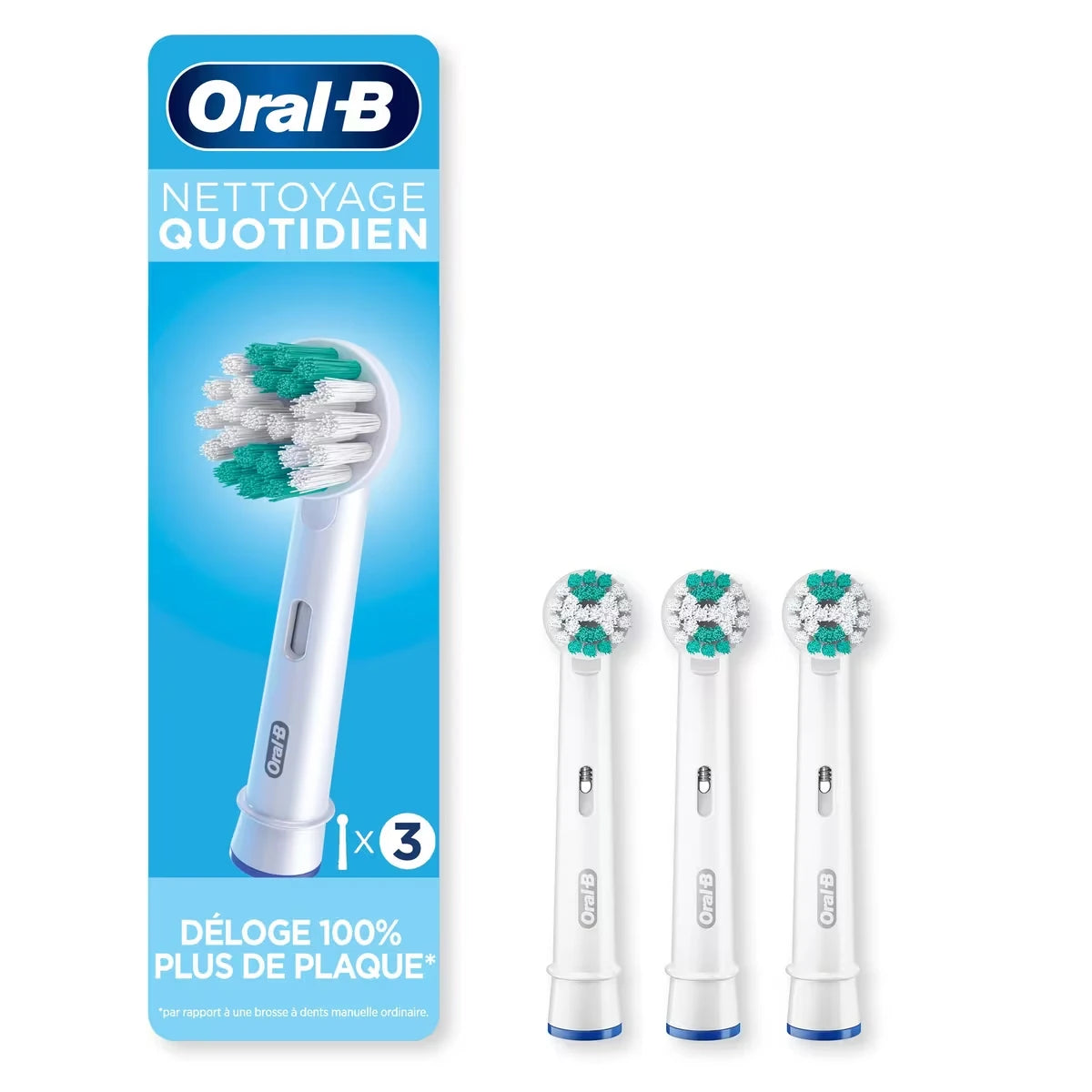 Brossettes de rechange Oral-B Nettoyage quotidien pour brosse à dents électrique